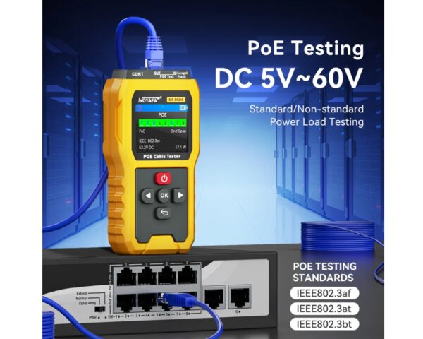 POE Network Cable Tester
