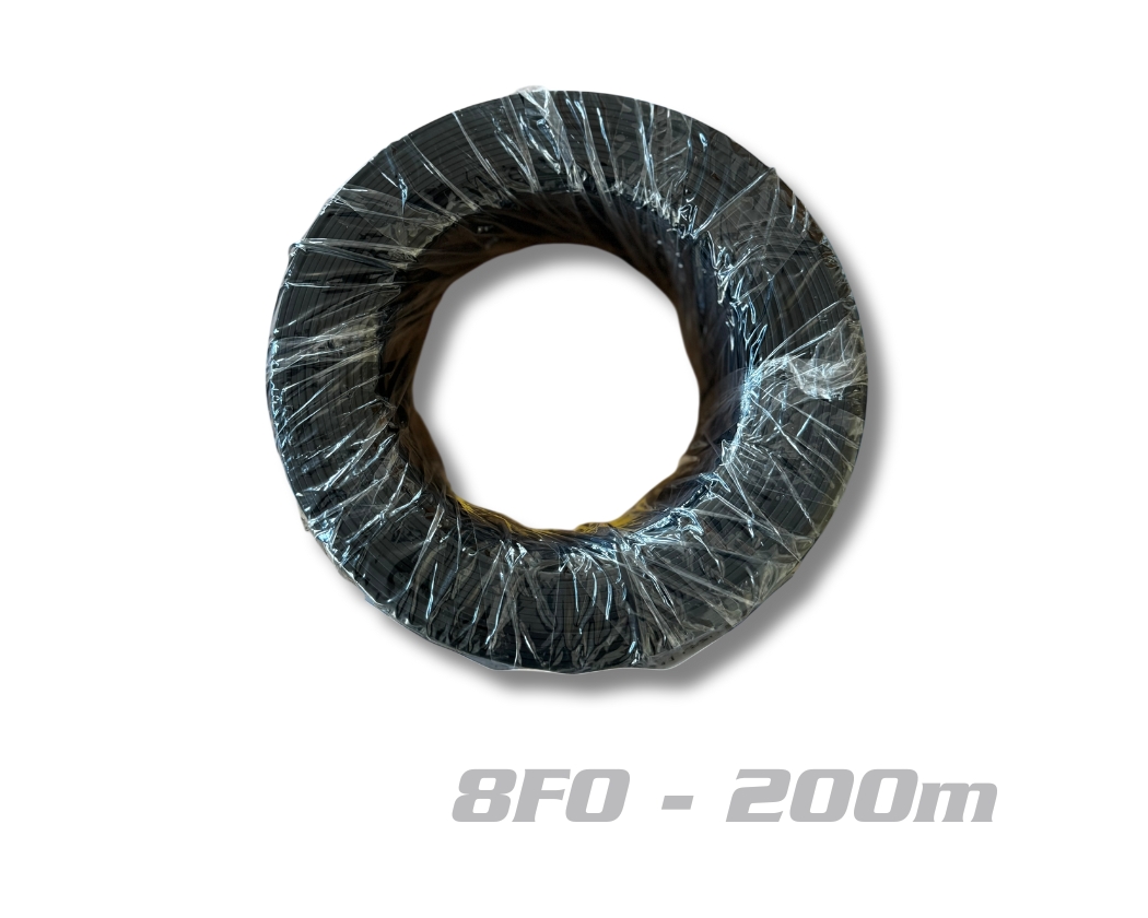 FTTH 8 core Drop Cable 200m GJXH G657A