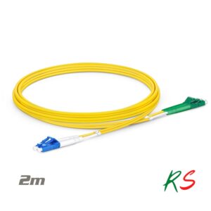 LC/APC to LC UPC Duplex patch cord