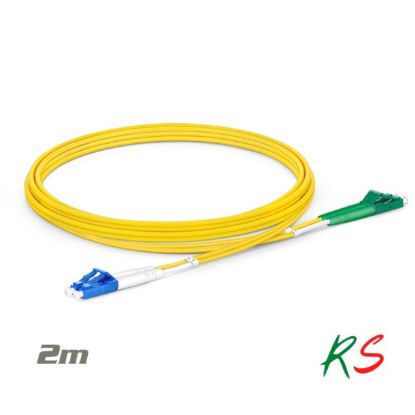 LC/APC to LC UPC Duplex patch cord