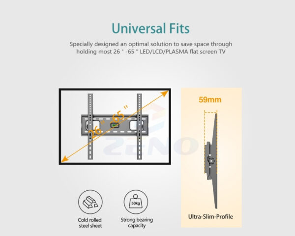tilt tv wall mount bracket
