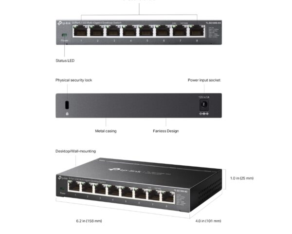 8port 2.5G SWITCH