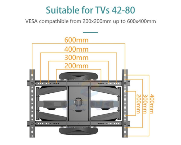 TV Wall Mount 42-80