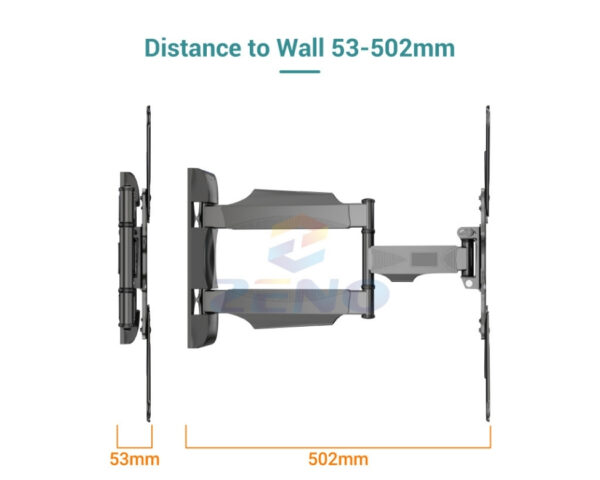 full motion tv wall mount
