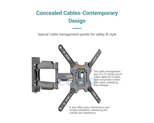 full motion tv wall mount