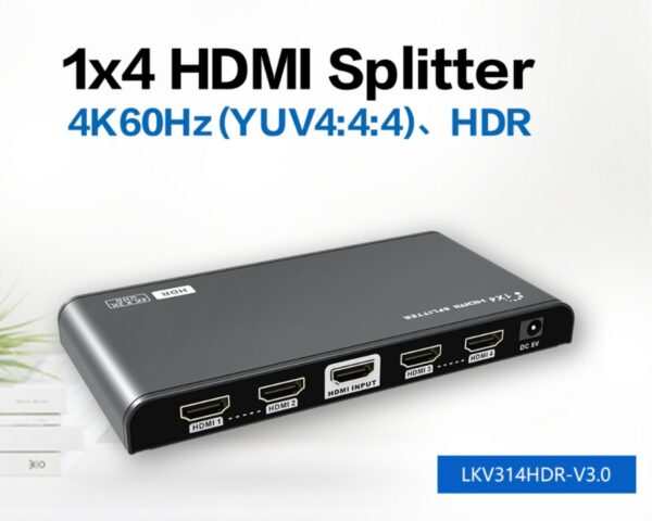 1x4 HDMI splitter