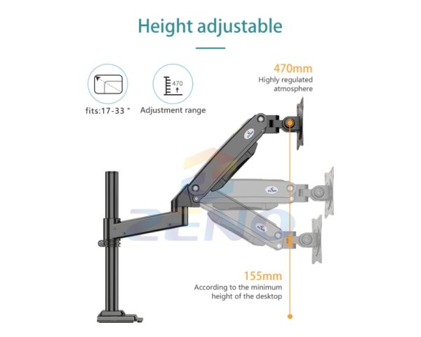 Monitor Stand for Desk