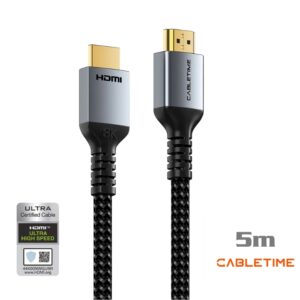 CABLETIME 8K HDMI Cable 5m V2.1