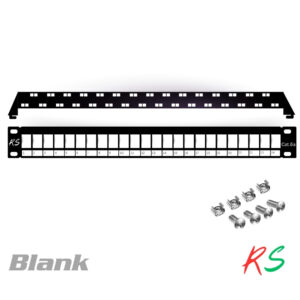 1U Patch Panel UTP 24 Port Empty