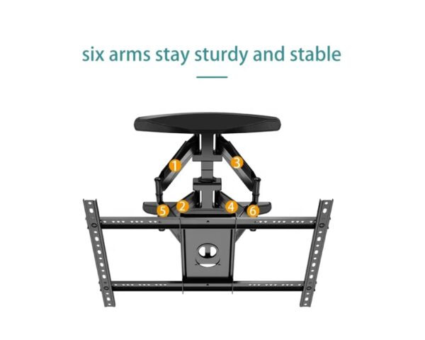 Full Motion TV Wall Mount 50–85 Inch