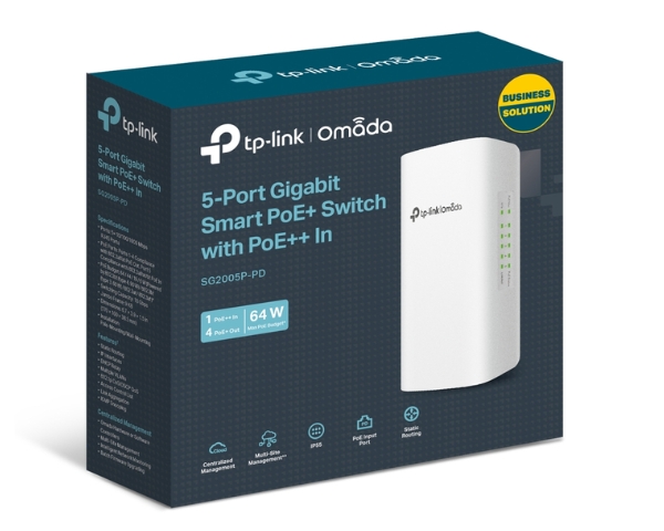 Omada 5-Port Gigabit POE+ Switch