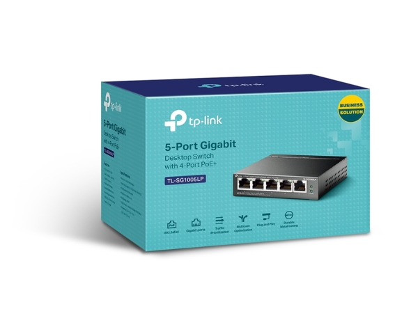 TP-Link 4-Port PoE+