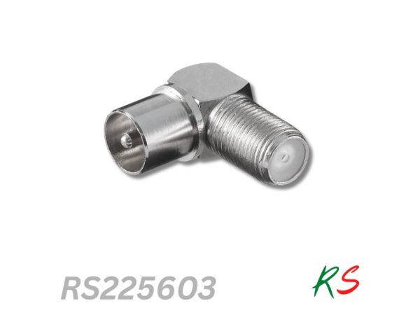 F TO MALE ANGLE plug