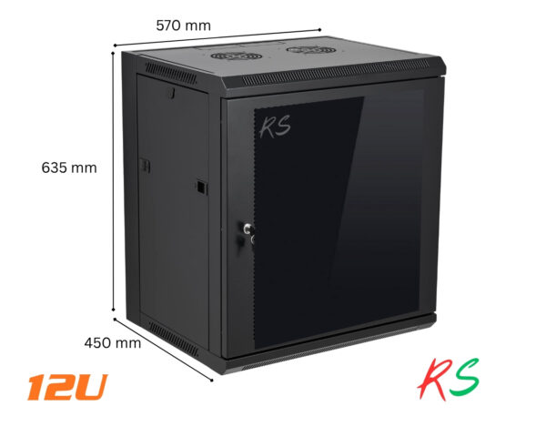 12U wall mount cabinet