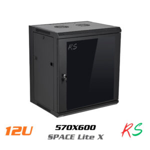 12U wall mount cabinet 60cm depth
