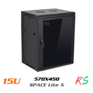 15U wall mount cabinet