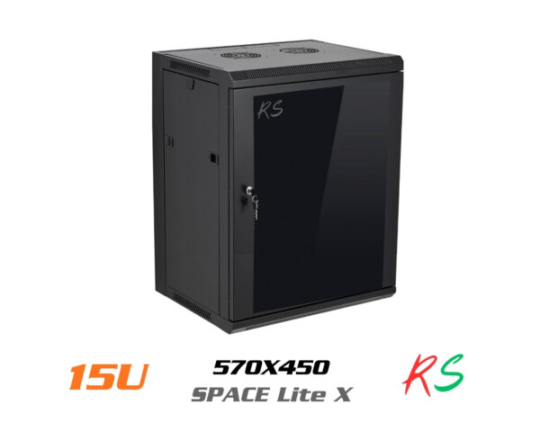 15U wall mount cabinet