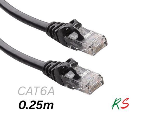cat6a patch cable 0.25m