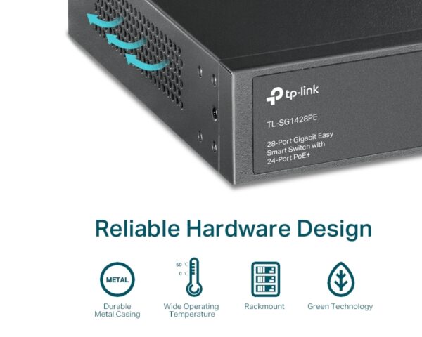 24 Port PoE Switch