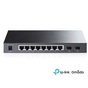 Omada 8-Port Gigabit PoE Switch with 2 SFP Slots TL-SG2210P