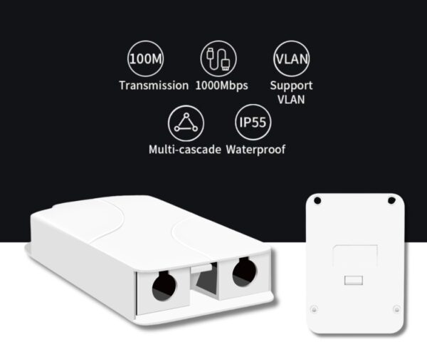 RS 4 port OUTDOOR Gigabit PoE Extender
