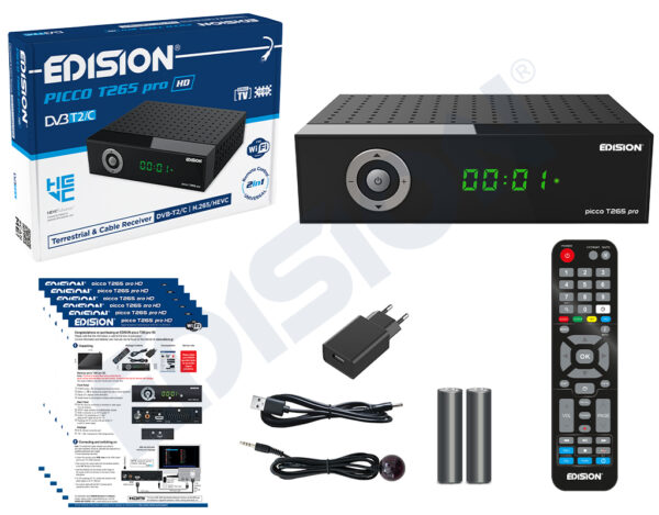 EDISION DVB-T2 RECEIVER