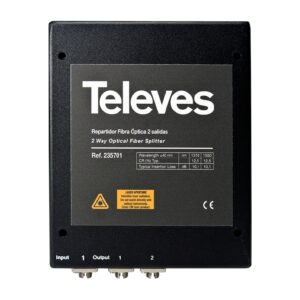 TELEVES 235701 Optical Splitter 2 Ways FC/PC