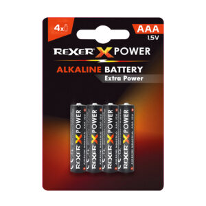 Rexer Alkaline Batteries ΑΑΑ 1.5V 4pcs
