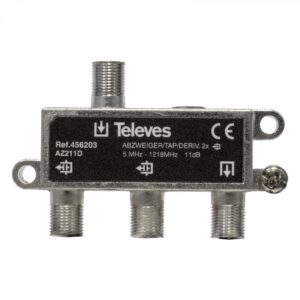 TELEVES 456203 TAP-OFF 2 ways 11dB