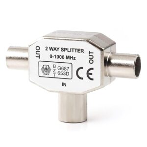 Splitter 2 Ways 0-1000MHz