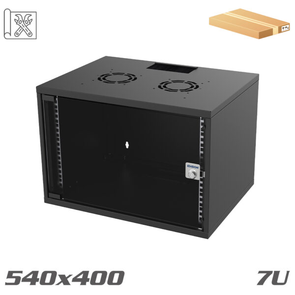 edision soho cabinet rack 7u