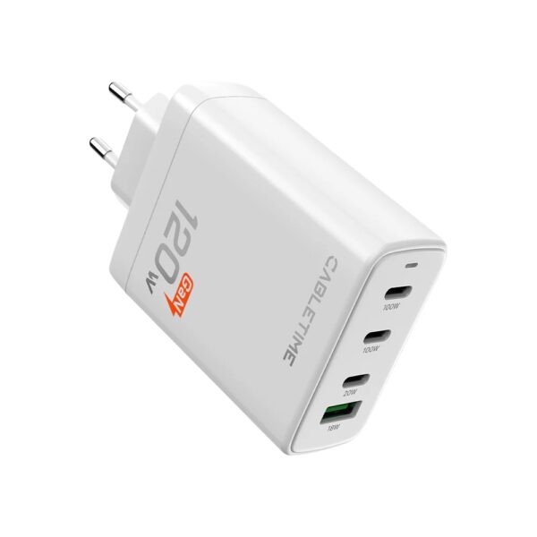 120W 4-Port USB-C Charger