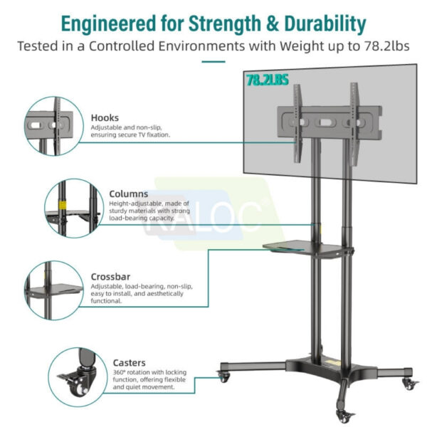 TV stand Trolley klc-131a