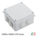Plastic Waterproof Junction Box Universal 100x100