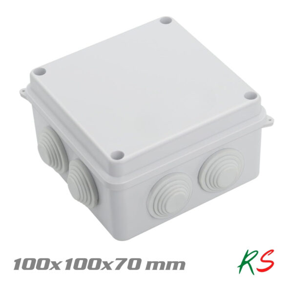 Plastic Waterproof Junction Box Universal 100x100