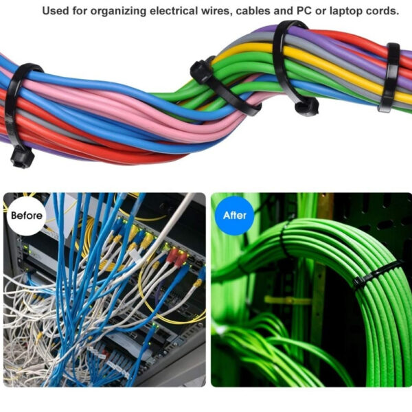 Cable Zip Ties 3.6 x 200mm