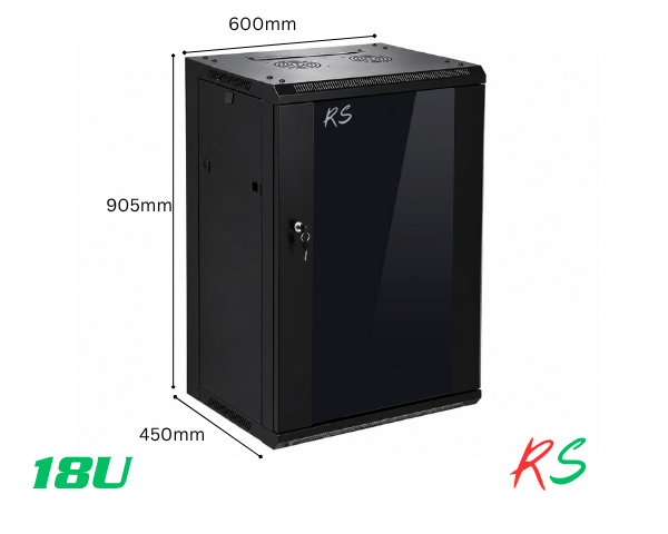 RS 18U 19" Wall Mount Cabinet 60*45