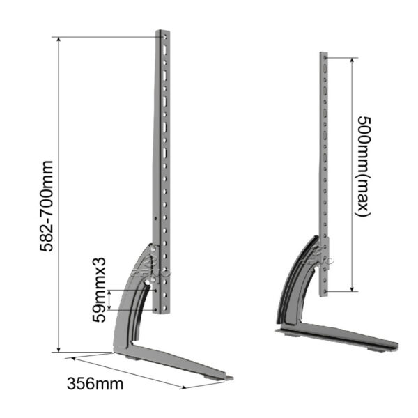 Tabletop TV Stand ZENO Z520