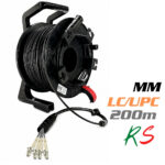 Fiber Cable on Drum LC/UPC