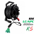 Fiber Cable on Drum LC/APC
