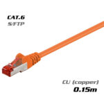 Patch Cable CAT6 s/ftp copper 0.15m