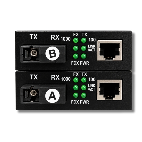 Gigabit Single-Mode Media Converter 20km
