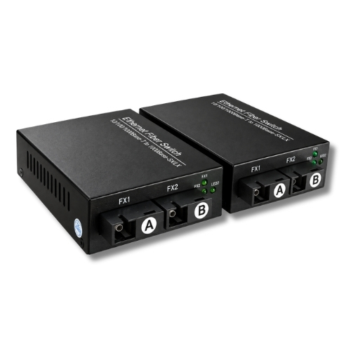 Gigabit Media Converter 2 RJ45 20km